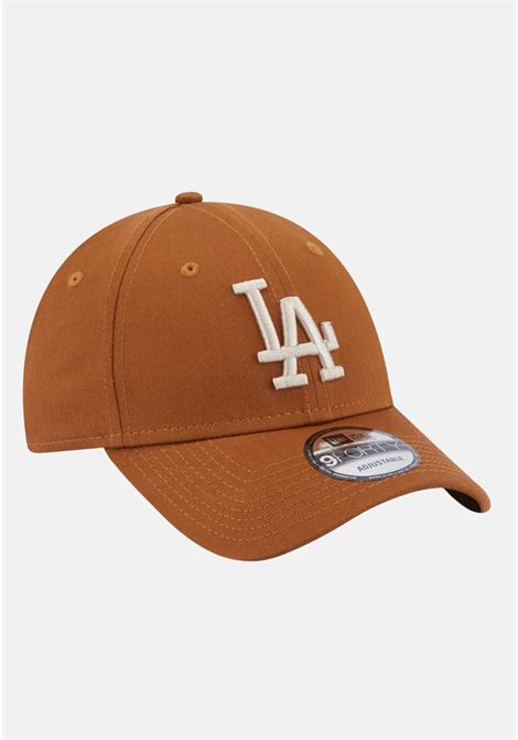 9FORTY Adjustable Hat LA Dodgers League Essentia Brown for men and women NEW ERA | 60364445.